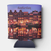 Rafraîchisseur Pour Canette Amsterdam Row Houses sur Canal (Dos)
