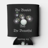 Rafraîchisseur Pour Canette Amusant Bowls De Pelouse Belle Conception, (Dos)