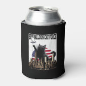 Rafraîchisseur Pour Canette Amusant chat Spy Balloon (Can devant)