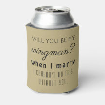 Amusant Groomsman Mariage Proposition Elegant Sand