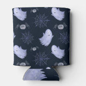 Rafraîchisseur Pour Canette Amusant Motif d'Halloween Spider Fantôme. (Dos)