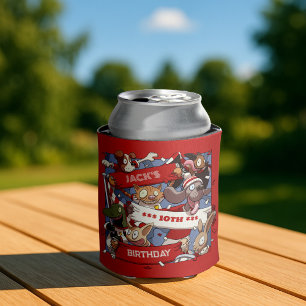 Rafraîchisseur Pour Canette Amusants Animaux Anniversaire Ajouter Le Nom Caric