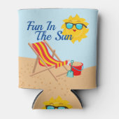 Rafraîchisseur Pour Canette Amusement au Soleil (Devant)