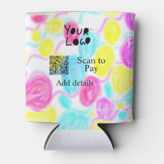 Rafraîchisseur Pour Canette Analyser pour payer ajouter Q R logo de l'entrepri