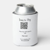 Rafraîchisseur Pour Canette Analyser pour payer scanner code QR ajouter des dé (Can devant)