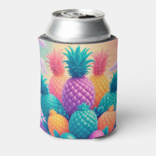 Rafraîchisseur Pour Canette Ananas coloré
