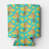 Rafraîchisseur Pour Canette Ananas En Couleur Turquoise (Dos)