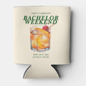 Rafraîchisseur Pour Canette Ancien Cocktail Bachelor Week-end (Devant)