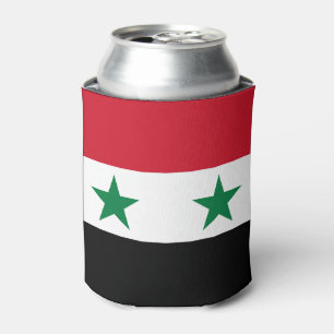 Rafraîchisseur Pour Canette Ancien drapeau de Syrie