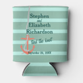 Rafraîchisseur Pour Canette Ancre Love Beachy personnalisée (Devant)