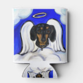 Rafraîchisseur Pour Canette Ange de Dachshund (Dos)