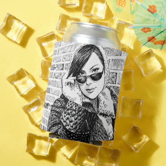 Rafraîchisseur Pour Canette Angela Bingham Boire Cosy (Été in situ)