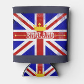 Rafraîchisseur Pour Canette Angleterre Union Jack British Theme Distressed Dra (Devant)