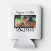 Rafraîchisseur Pour Canette Animaux de compagnie amis besties ajouter nom anim (Dos)