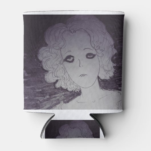 Rafraîchisseur Pour Canette Anita projet noir quotidien (Devant)