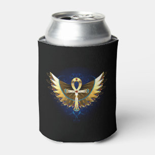 Rafraîchisseur Pour Canette Ankh or avec ailes