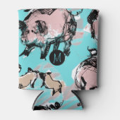 Rafraîchisseur Pour Canette Année chinoise du porc 2019 Monogramme original bl (Devant)