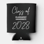 Rafraîchisseur Pour Canette Année de la classe noire (Devant)