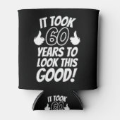 Rafraîchisseur Pour Canette Anniversaire 60 ans (Devant)