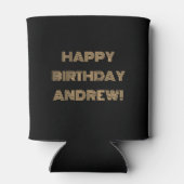 Rafraîchisseur Pour Canette Anniversaire de naissance sur mesure Fête d'annive (Dos)