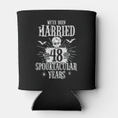 Rafraîchisseur Pour Canette Anniversaire du 48e Mariage de Spooktacular d'Hall (Dos)