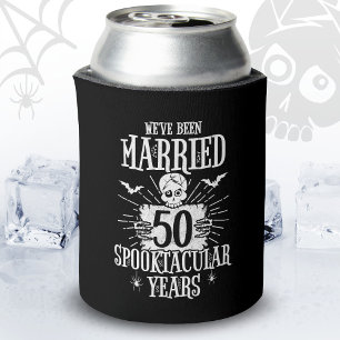 Rafraîchisseur Pour Canette Anniversaire du 50e Mariage de Spooktacular d'Hall