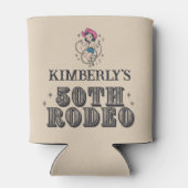 Rafraîchisseur Pour Canette Anniversaire du 50e Rodéo de l'Ouest (Dos)