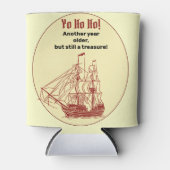 Rafraîchisseur Pour Canette Anniversaire Pirate Thématique (Devant)