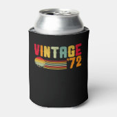 Rafraîchisseur Pour Canette Anniversaire vintage de 1972 (Can devant)