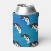 Rafraîchisseur Pour Canette Anteater en bleu (Can devant)