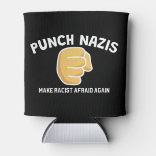 Rafraîchisseur Pour Canette Anti-Haine Can Cooler – Frappez les Nazis, Tenez B