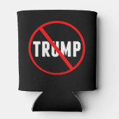 Rafraîchisseur Pour Canette Anti Trump Bold Red Strithrough Black (Dos)