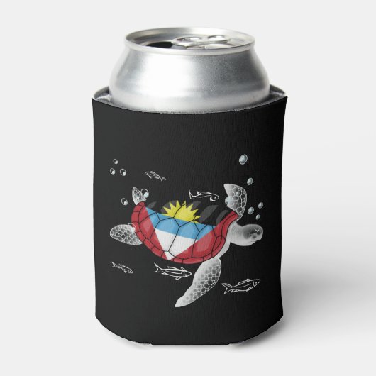 Rafraîchisseur Pour Canette Antigua-Et-Barbuda Turtle (Can devant)