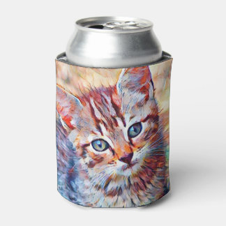 Rafraîchisseur Pour Canette aquarell kitten
