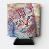 Rafraîchisseur Pour Canette aquarell kitten (Devant)