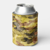 Rafraîchisseur Pour Canette Aquarelle Abstraite : Teinture de camouflage (Can devant)