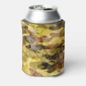 Rafraîchisseur Pour Canette Aquarelle Abstraite : Teinture de camouflage (Can Dos)