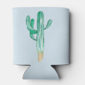 Rafraîchisseur Pour Canette Aquarelle Cactus Koozie (Dos)
