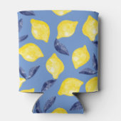 Rafraîchisseur Pour Canette Aquarelle Citron Motif (Dos)