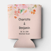 Rafraîchisseur Pour Canette Aquarelle Dalmatien Mariage de chien (Dos)