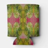 Rafraîchisseur Pour Canette Aquarelle Et Encre Art Impressionniste Abstrait (Dos)