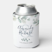Rafraîchisseur Pour Canette Aquarelle Eucalyptus Mariage Can Cooler (Can devant)