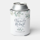 Rafraîchisseur Pour Canette Aquarelle Eucalyptus Mariage Can Cooler (Can Dos)