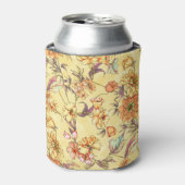 Rafraîchisseur Pour Canette Aquarelle Floral Texture d'impression (Can devant)