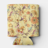 Rafraîchisseur Pour Canette Aquarelle Floral Texture d'impression (Dos)