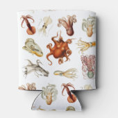Rafraîchisseur Pour Canette Aquarelle Octopus Cephalopod Océan Animaux (Dos)