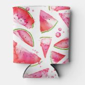 Rafraîchisseur Pour Canette Aquarelle pastèque 1 (Devant)