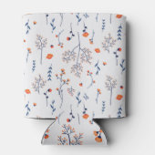 Rafraîchisseur Pour Canette Aquarelle printanière Botanique floraison sans joi (Dos)