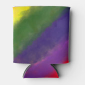 Rafraîchisseur Pour Canette Aquarelle Rainbow personnalisée (Devant)