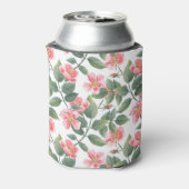 Rafraîchisseur Pour Canette Aquarelle Rose sauvage Floral sans joint (Can Dos)